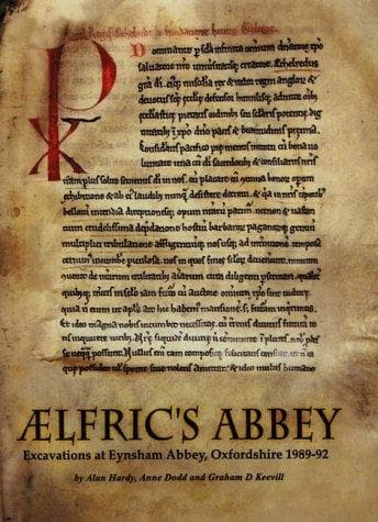Tapa de Aelfric's abbey