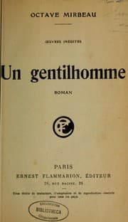 Tapa de Un gentilhomme