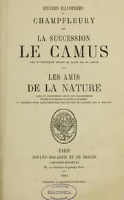 Tapa de Œuvres illustrées de Champfleury