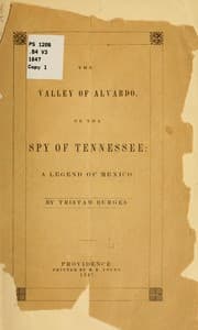 Tapa de The valley of Alvardo