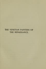 Tapa de The Venetian painters of the renaissance