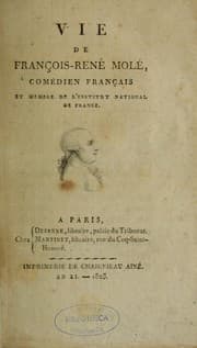 Tapa de Vie de François-René Molé