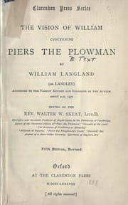 Tapa de The vision of William Langland or Langley