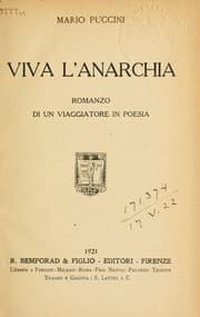 Tapa de Viva l'anarchia