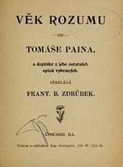 Tapa de Věk rozumu