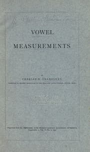 Tapa de Vowel measurements