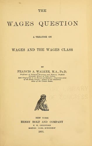 Tapa de The wages question