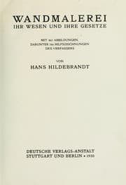 Tapa de Wandmelerei, ihr wesen und ihre gesetze