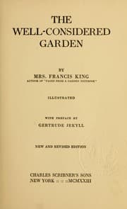 Tapa de The well-considered garden