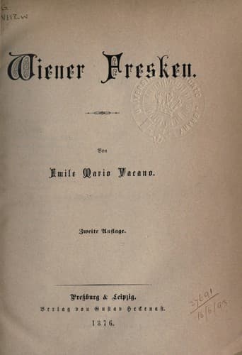 Tapa de Wiener Fresken