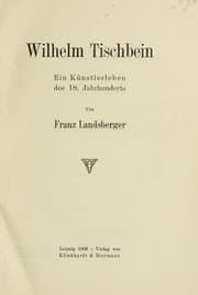 Tapa de Wilhelm Tischbein