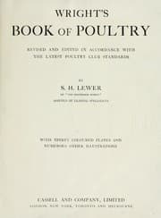 Tapa de Wright's book of poultry, revised and edited in accordance with the latest poultry club standards