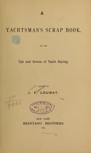 Tapa de A yachtman's scrap book