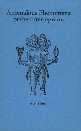 Tapa de Anomalous Phenomena Of The Interregnum
