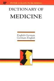 Tapa de English-German Medical Dictionary