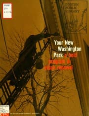 Tapa de Your new Washington park: a bold program in urban renewal