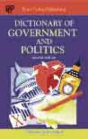 Tapa de Dictionary of government and politics