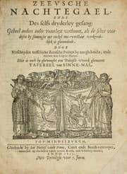 Tapa de Zeevsche nachtegael, ende des selfs dryderley gesang, ...