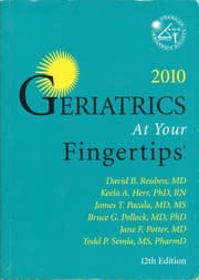 Tapa de Geriatrics at Your Fingertips
