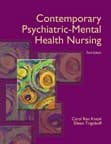 Tapa de Contemporary psychiatric-mental health nursing