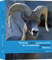 Tapa de Temas sobre conservación de vertebrados silvestres en México