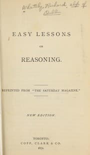 Tapa de Easy lessons on reasoning