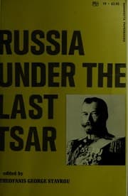 Tapa de Russia under the last tsar