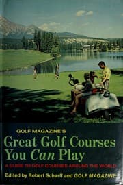 Tapa de Golf magazine's great golf courses you can play