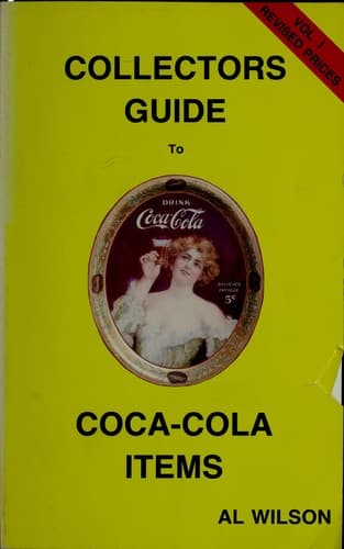 Tapa de Collector's Guide to Coca Cola Items