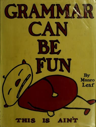 Tapa de Grammar can be fun