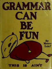 Tapa de Grammar can be fun