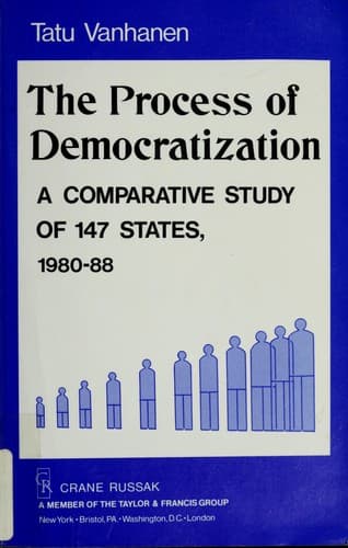 Tapa de The process of democratization