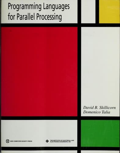 Tapa de Programming languages for parallel processing