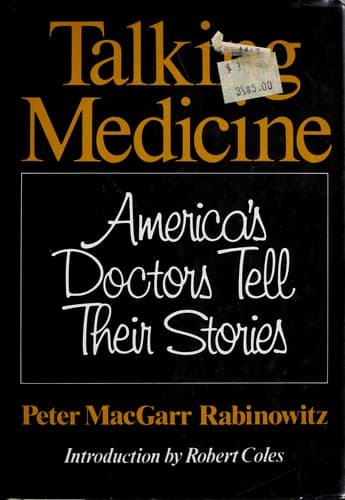 Tapa de Talking Medicine PM Rabinowitz