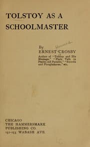 Tapa de Tolstoy as a schoolmaster