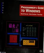 Tapa de Programmer's guide to Windows
