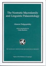 Tapa de The Nostratic macrofamily and linguistic palaeontology