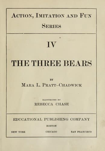 Tapa de The three bears