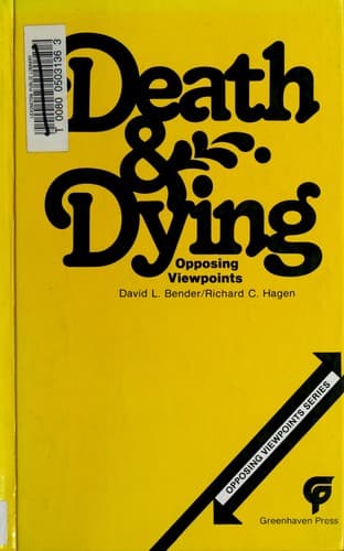 Tapa de Death & dying