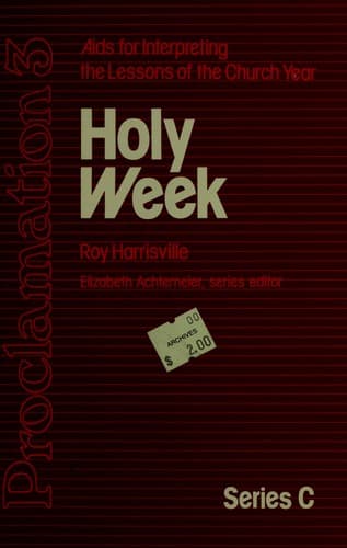 Tapa de Holy Week