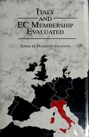 Tapa de Italy and EC membership evaluated
