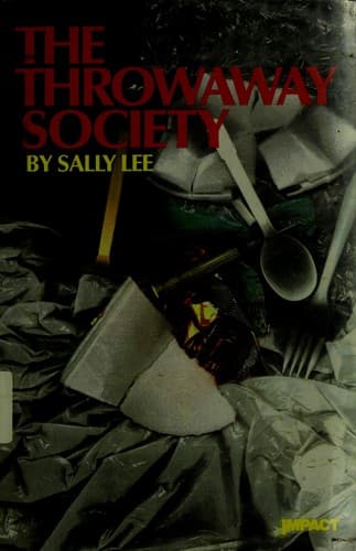 Tapa de The throwaway society