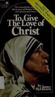 Tapa de To give the love of Christ