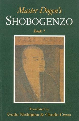 Tapa de Master Dogen's Shobogenzo