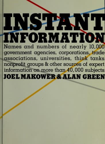 Tapa de Instant information