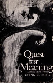 Tapa de Quest for meaning