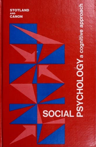 Tapa de Social psychology