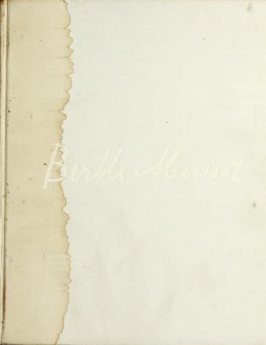 Tapa de Berthe Morisot, impressionist