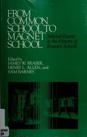 Tapa de From Common School to Magnet School