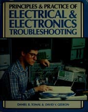 Tapa de Principles & practice of electrical & electronics troubleshooting